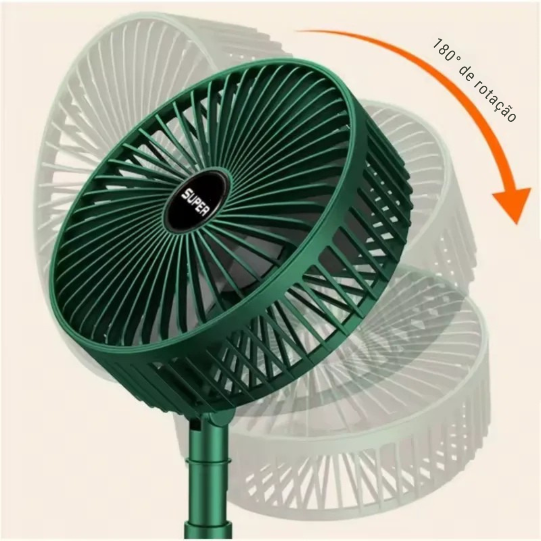 Fresquinho™ - Ventilador dobrável recarregável USB