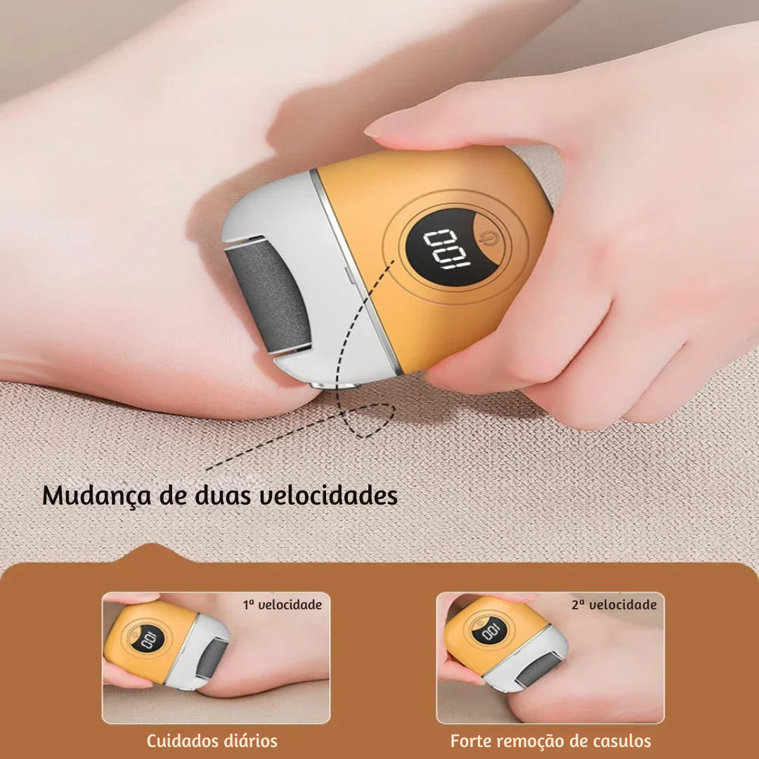 PésPerfeitos™ - Removedor elétrico de calosidades dos pés
