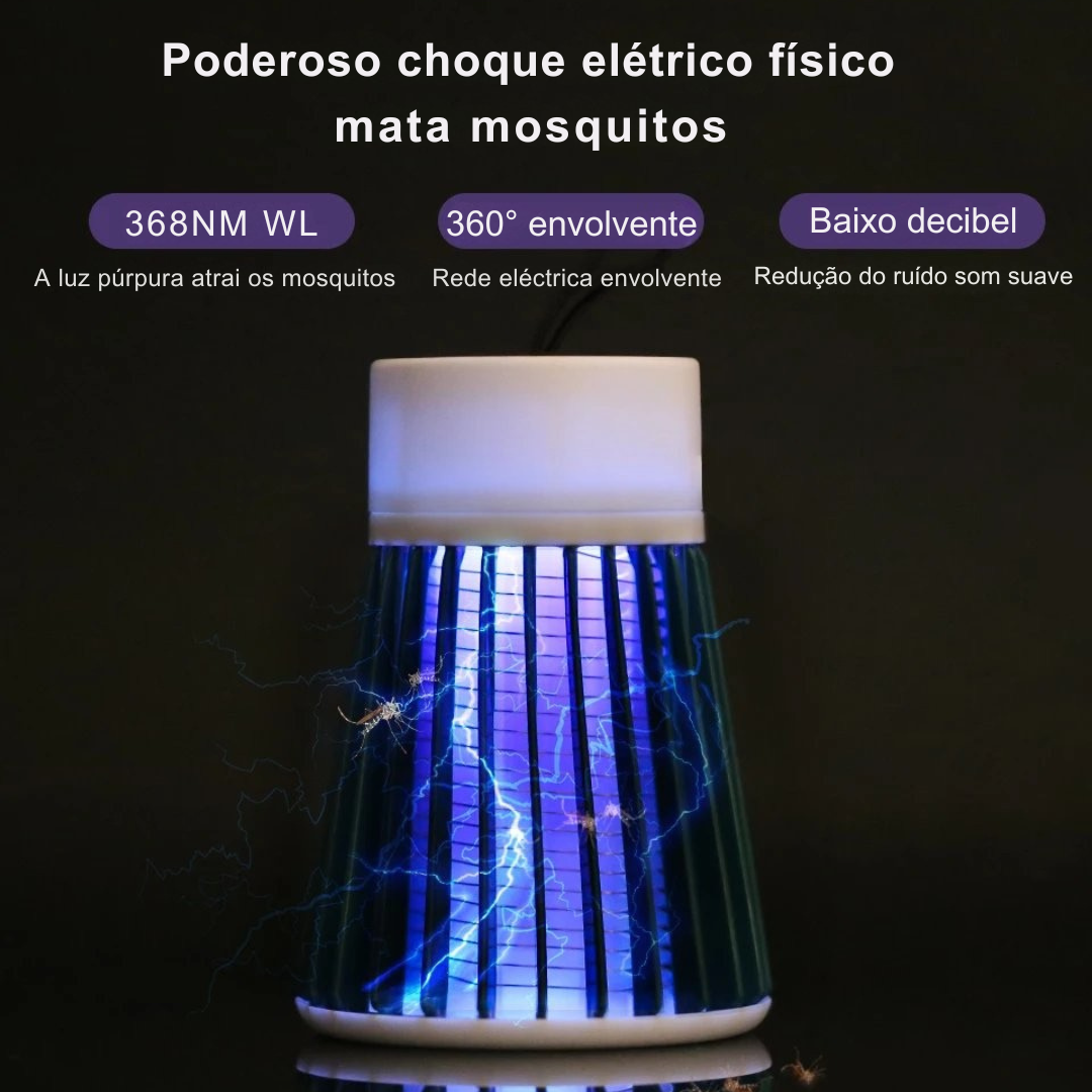 EcoMosquito™ - Lâmpada UV repelente de mosquitos