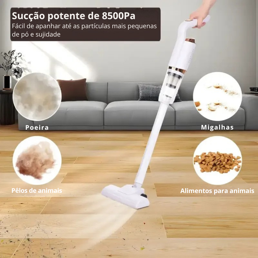 LimpaTudo™ - Aspirador e esfregona tudo em 1