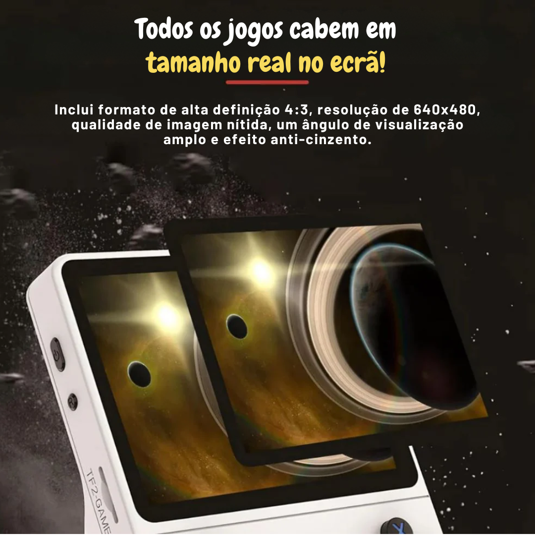 Consola Retro R36s - Jogue Mais de 15.000 Jogos em Qualquer Lugar