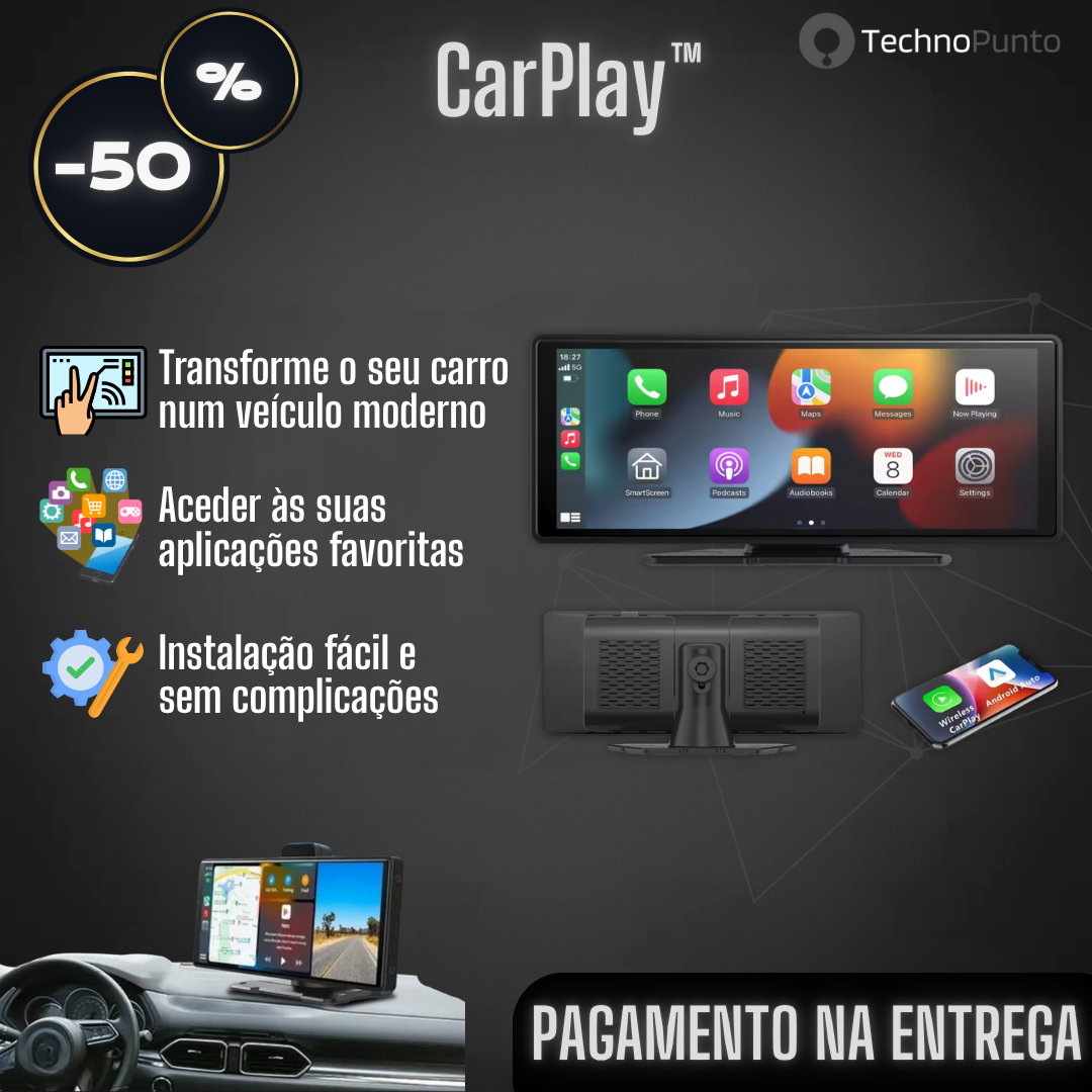 CarPlay - Adapte o seu Automóvel à Modernidade