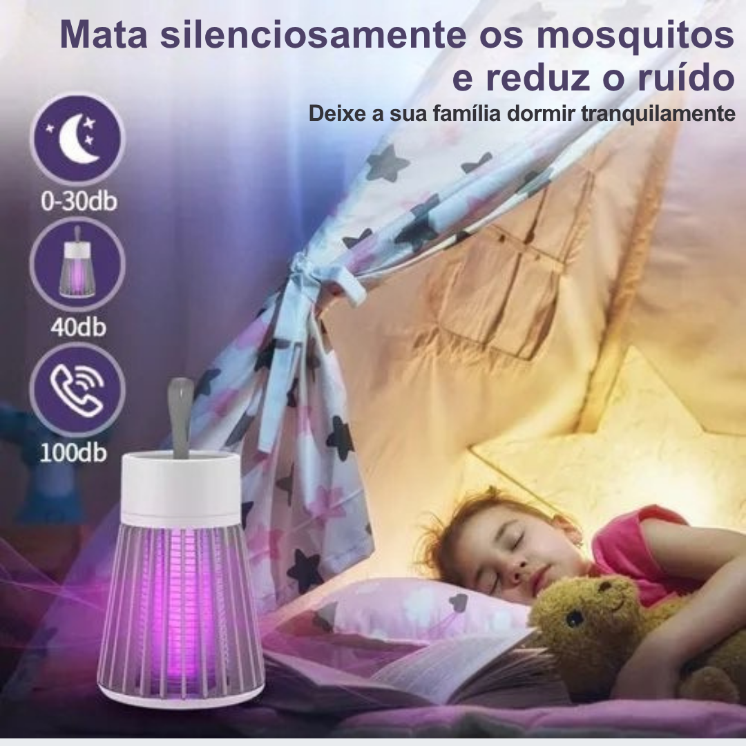 EcoMosquito™ - Lâmpada UV repelente de mosquitos