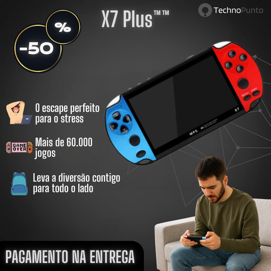 X7 Plus™ - Consola de jogos portátil