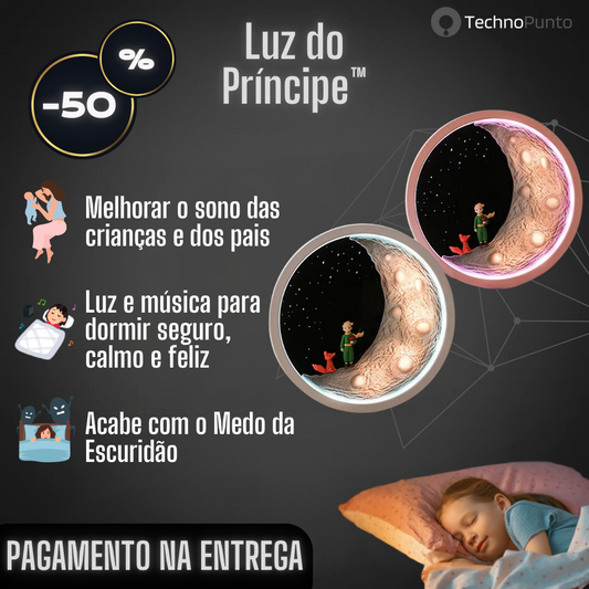 Luz do Príncipe™ - Candeeiro de dormir do pequeno príncipe