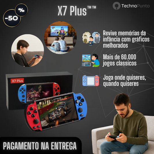 X7 Plus™ - Consola de jogos portátil